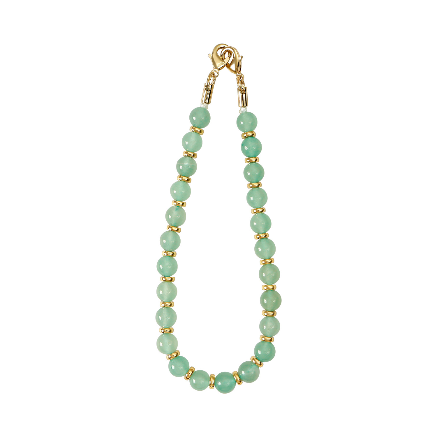 Posadina Natural Crystal Phone Lanyard - Amethyst, Rose Quartz, Aventurine & Turquoise Beaded Strand - Raw Stone Protection Charm - Boho Chic Unisex Gift for Phone Accessories - Image 9