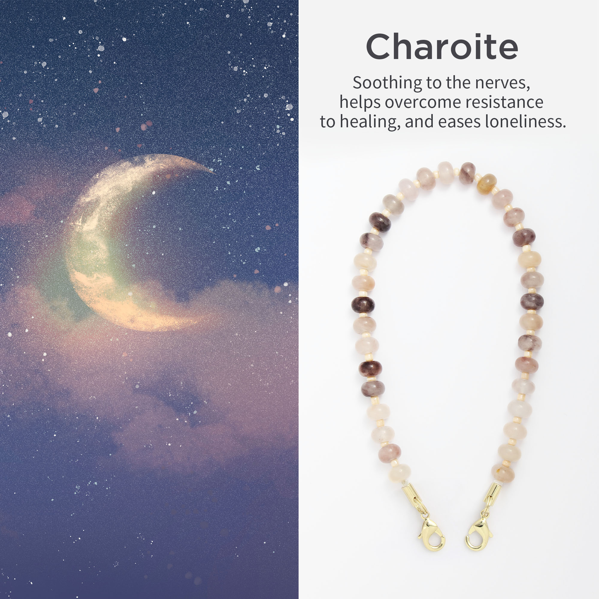 Posadina Natural Stone Phone Charm, Beaded Healing Phone Wrist Strap, Handmade Cellphone Chain Lanyard with Tether Tab - Image 14